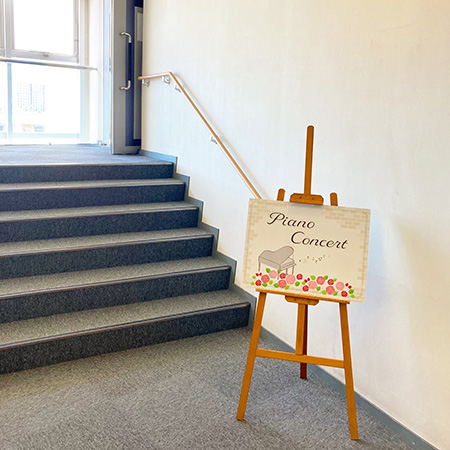ピアノ発表会用看板
